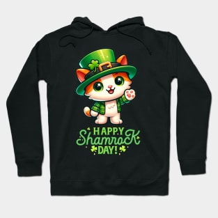 Lucky Charm Kitty: St. Patrick's Day Celebration Tee Hoodie